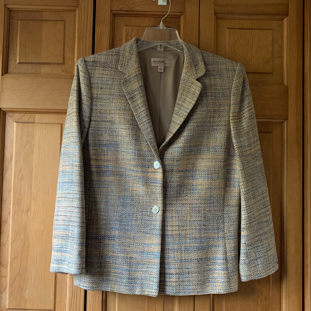 Woven silk jacket